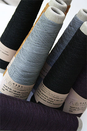 Habu Stainless Steel and Silk Knitting Yarn